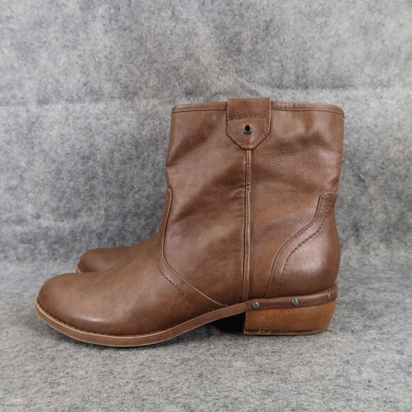 Fergalicious Shoes Womens 6.5 Booties Fashion Western Pull On Ankle Boot Mollie - Picture 4 of 14